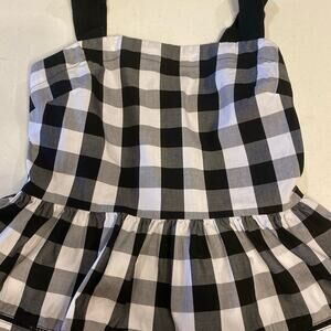 Black & white Kate Spade halter top